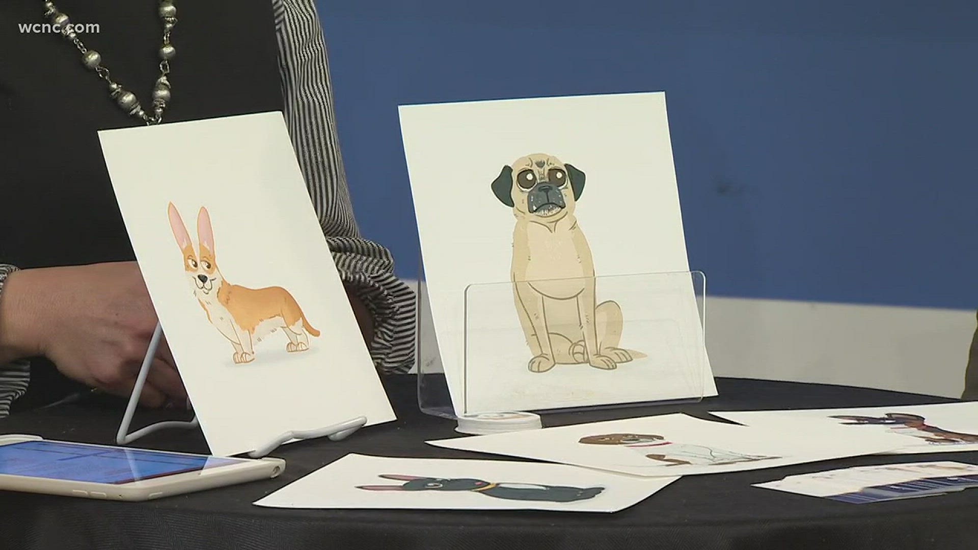 Austin Light will draw a wonder picture of your dog