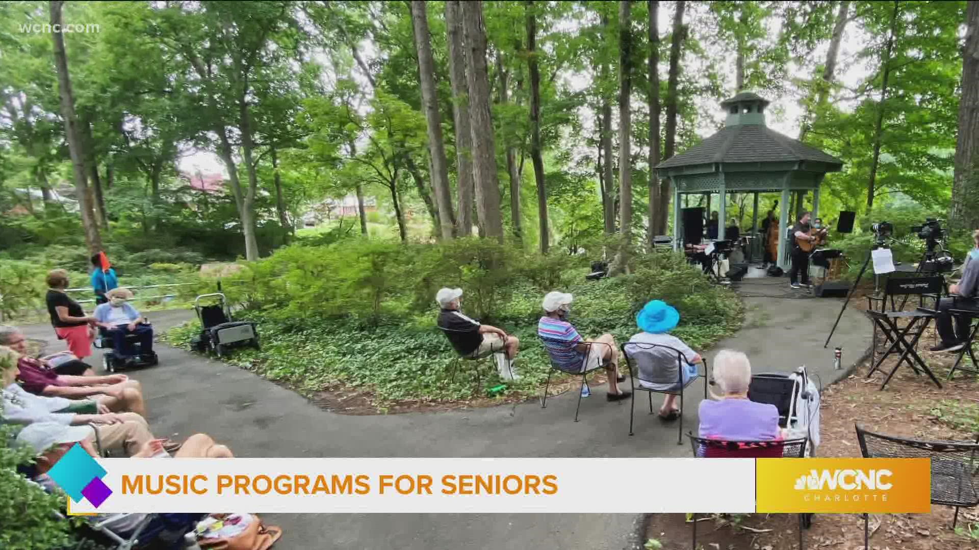 Tosco Music has a variety of programs and events for seniors to enjoy