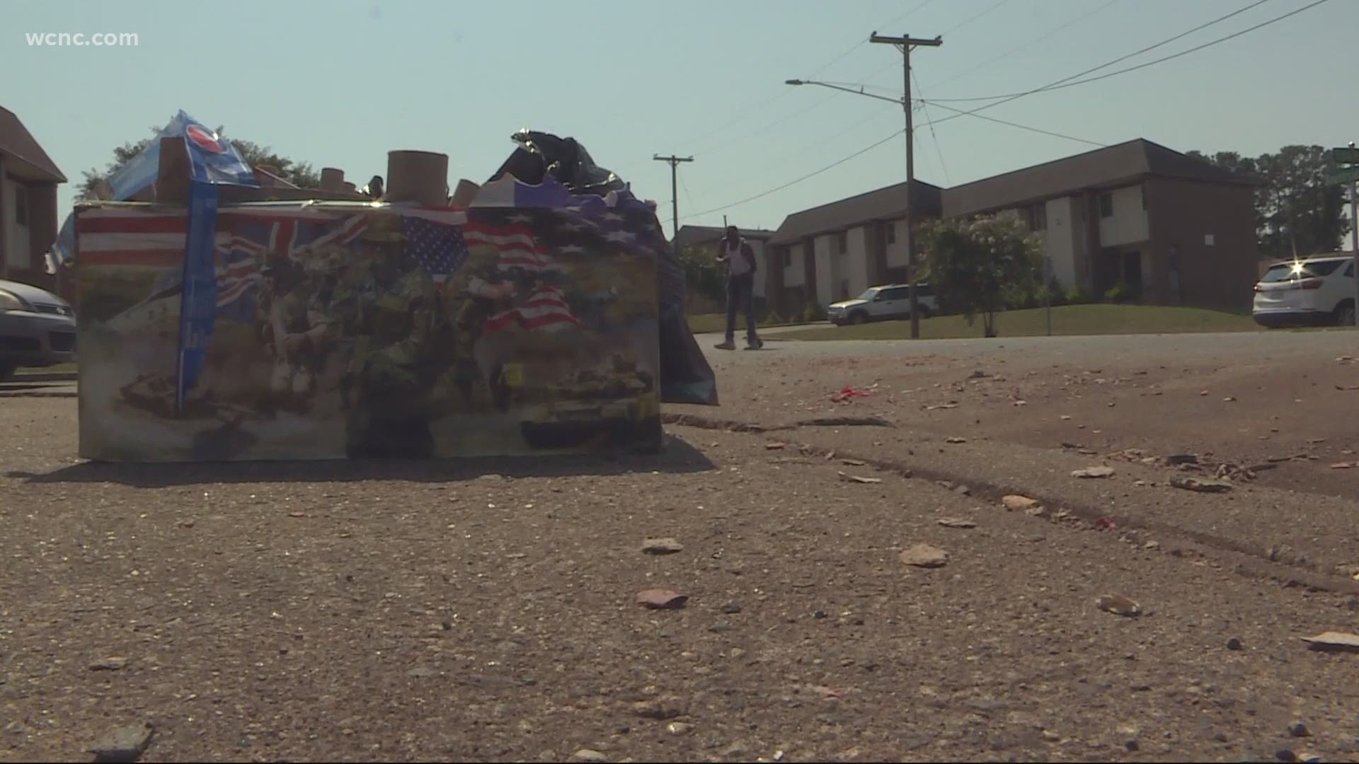 Brandon Goldner learns how the community united to clean up the damage done by fireworks.