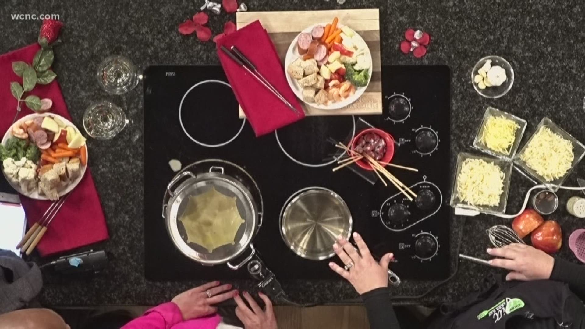 Chef Jill Aker Ray shows how easy it is to create a fun and delicious experience at home with fondue. Throw a party or make it romantic fondue for two!