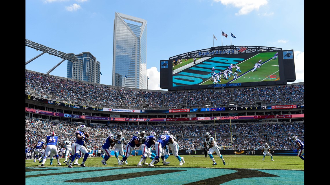 Renovations debut at Bank of America Stadium