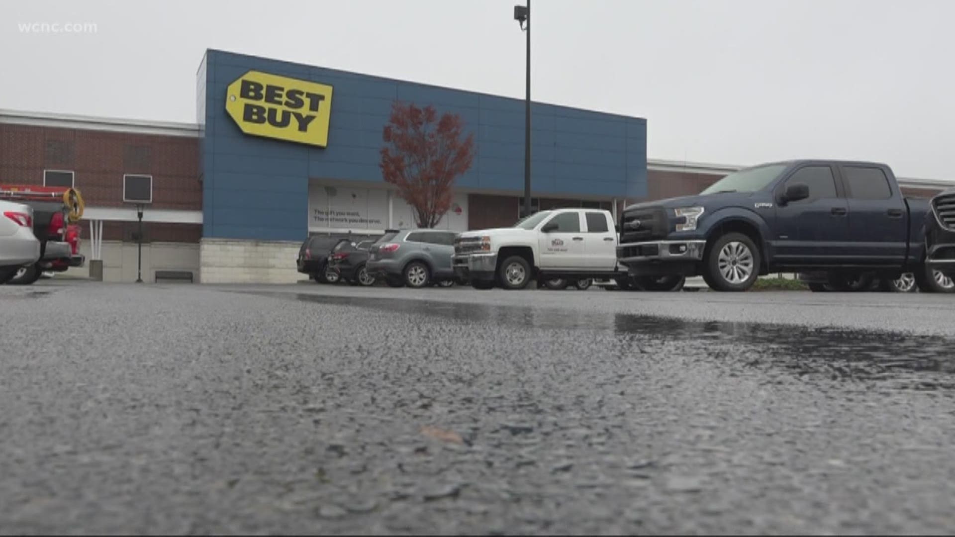 Over the weekend, police said a suspect with a knife targeted Best Buy on Perimeter Parkway. Just last month, Home Depot in the University area was robbed at gunpoint.