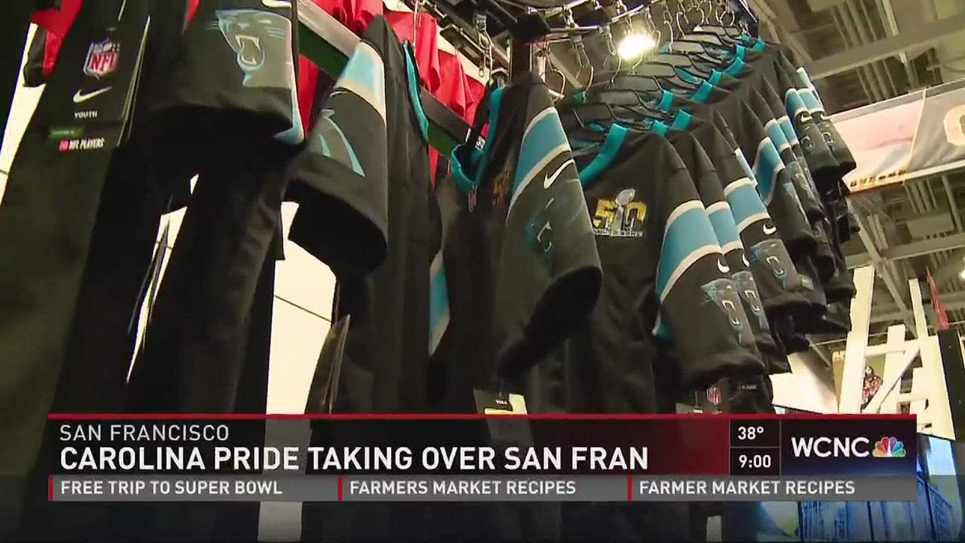 Carolina pride taking over San Francisco