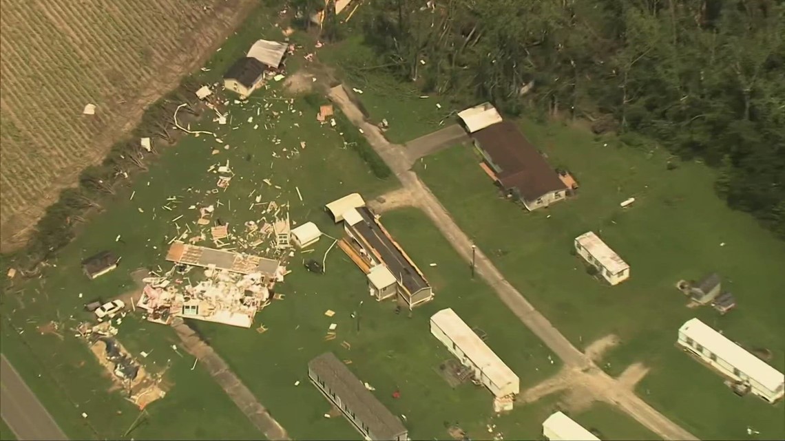 North Carolina tornado 16 injured, homes destroyed by storm