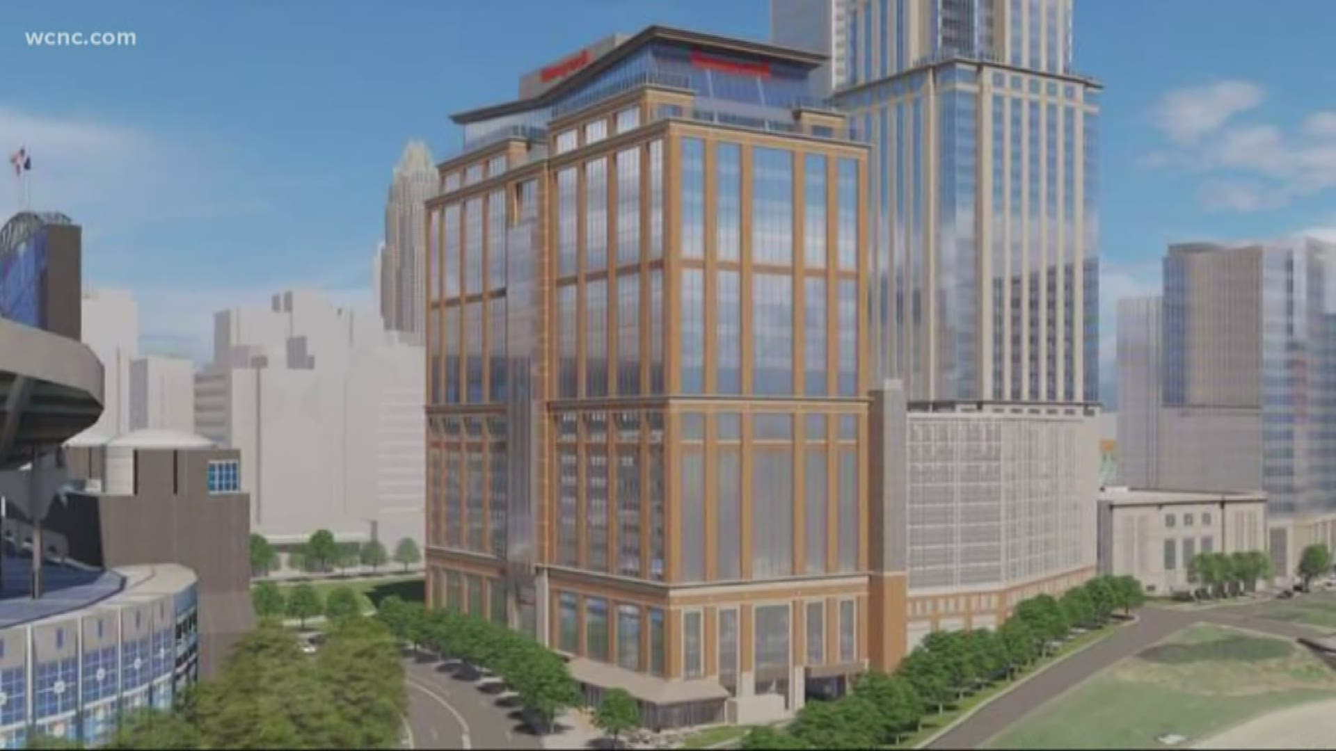 Honeywell's new global headquarters set to be built at the legacy union in uptown. The 23-story tower  will eventually house 750 Honeywell employees on nine floors.
