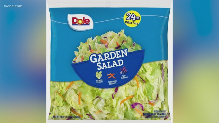 Dole announces recall of garden salads processed at Bessemer City plant
