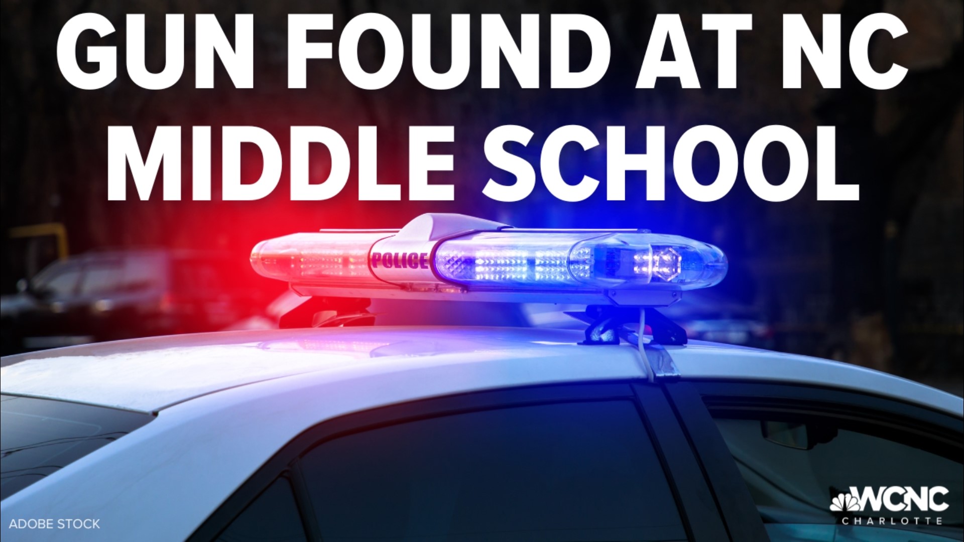 A middle school student was charged after authorities say they brought a gun to class on Monday.