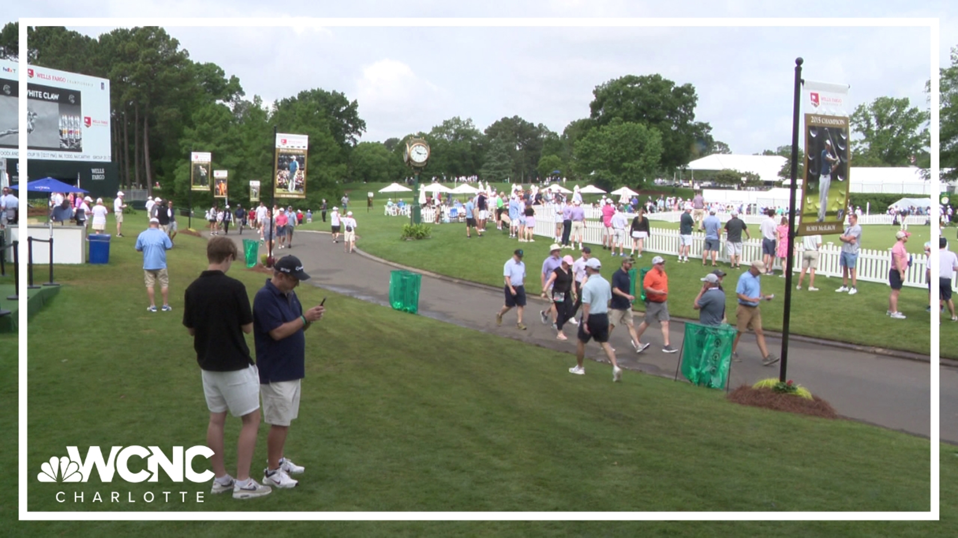 The final round of the Wells Fargo championship is kicking off today. This week we've seen some of the best golfers in the world play at Quail Hollow Club.