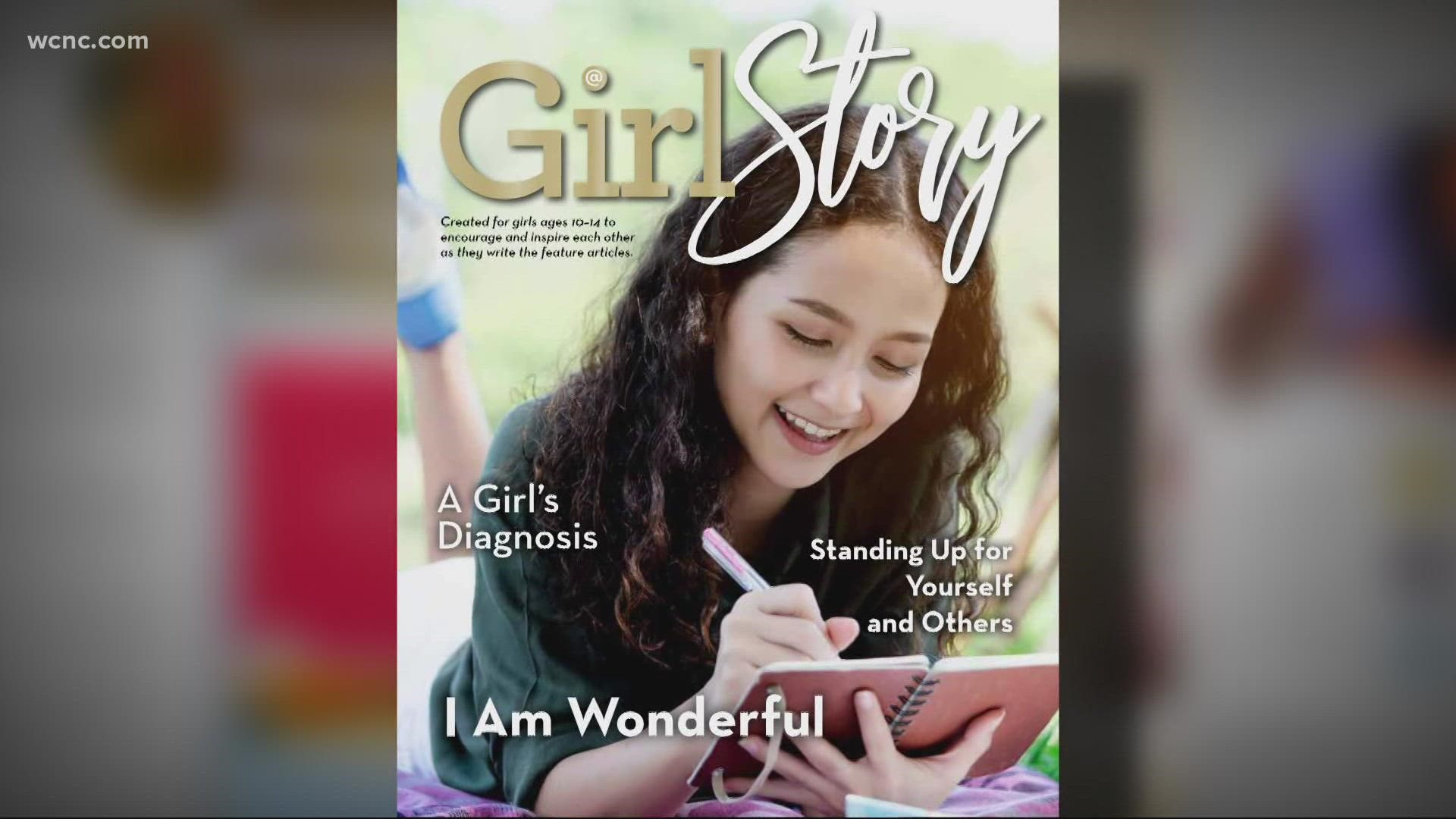 A Charlotte woman is working to give young girls a platform with a new magazine that the girls are helping put together themselves.