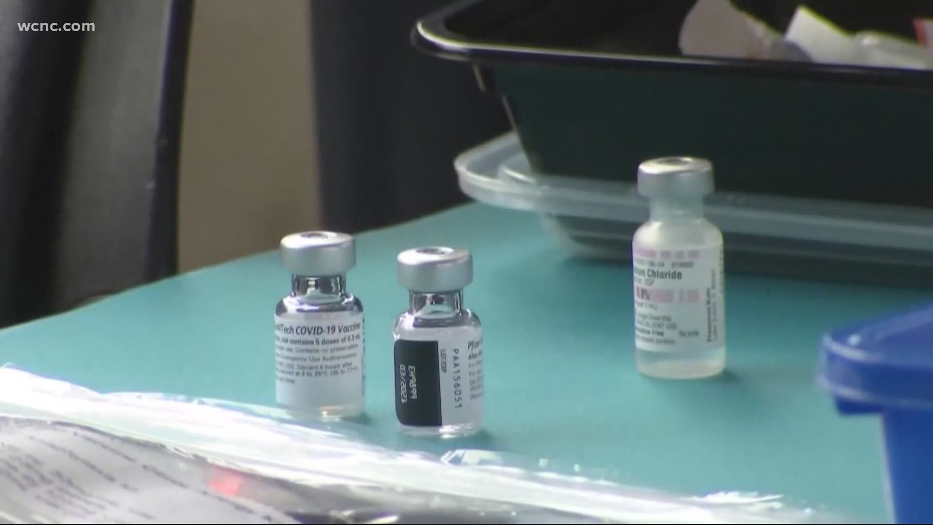 Mecklenburg County is trying to make the COVID-19 vaccine as convenient as possible with two vaccination events Friday afternoon.