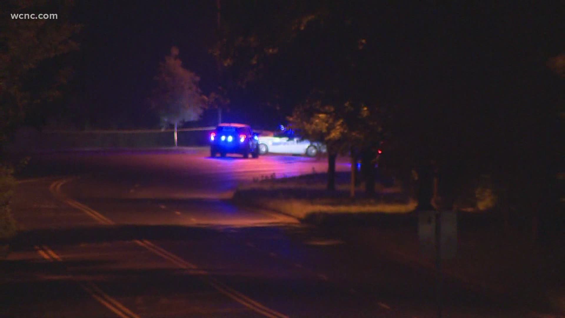 CMPD says one person was pronounced dead at the scene, and two others were taken to the hospital for their injuries.