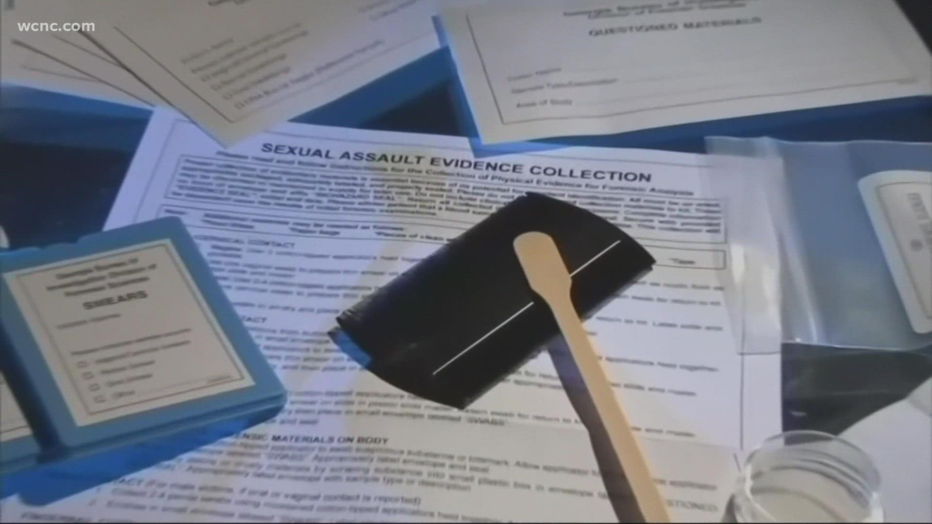 The arrest comes as the state continues to work through a backlog of untested rape kits.