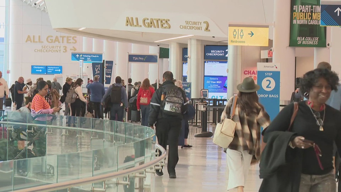 Partial government shutdown could lead to longer TSA wait times, Charlotte airport warns