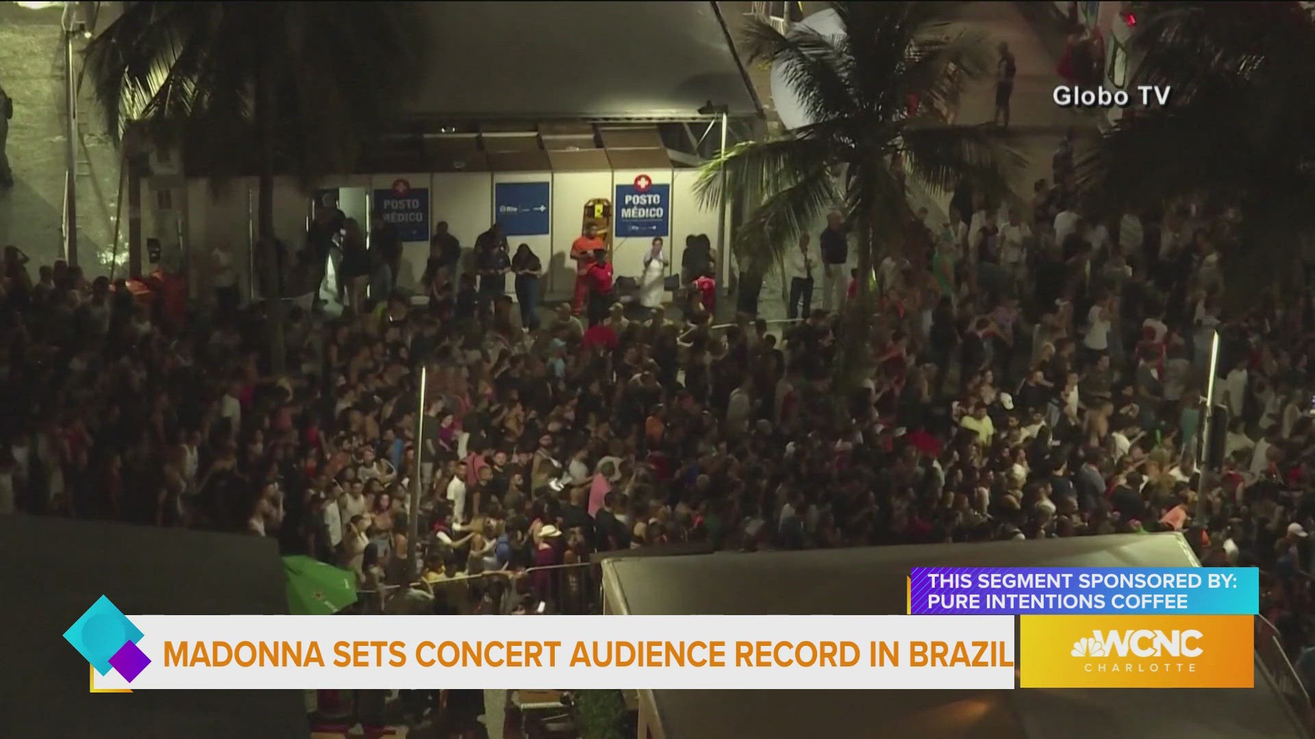Madonna sets a concert audience record in Brazil