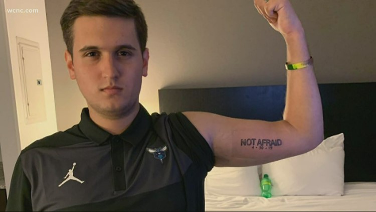 'The most positive and negative year of my life': UNC Charlotte shooting survivor Drew Pescaro details challenges, finding happiness