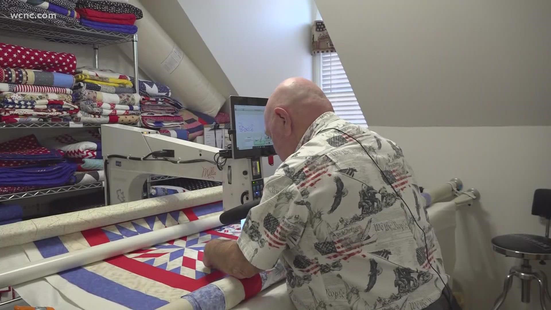 Over the years, hundreds of veterans in the Rock Hill, South Carolina area were awarded Quilts of Valor.
