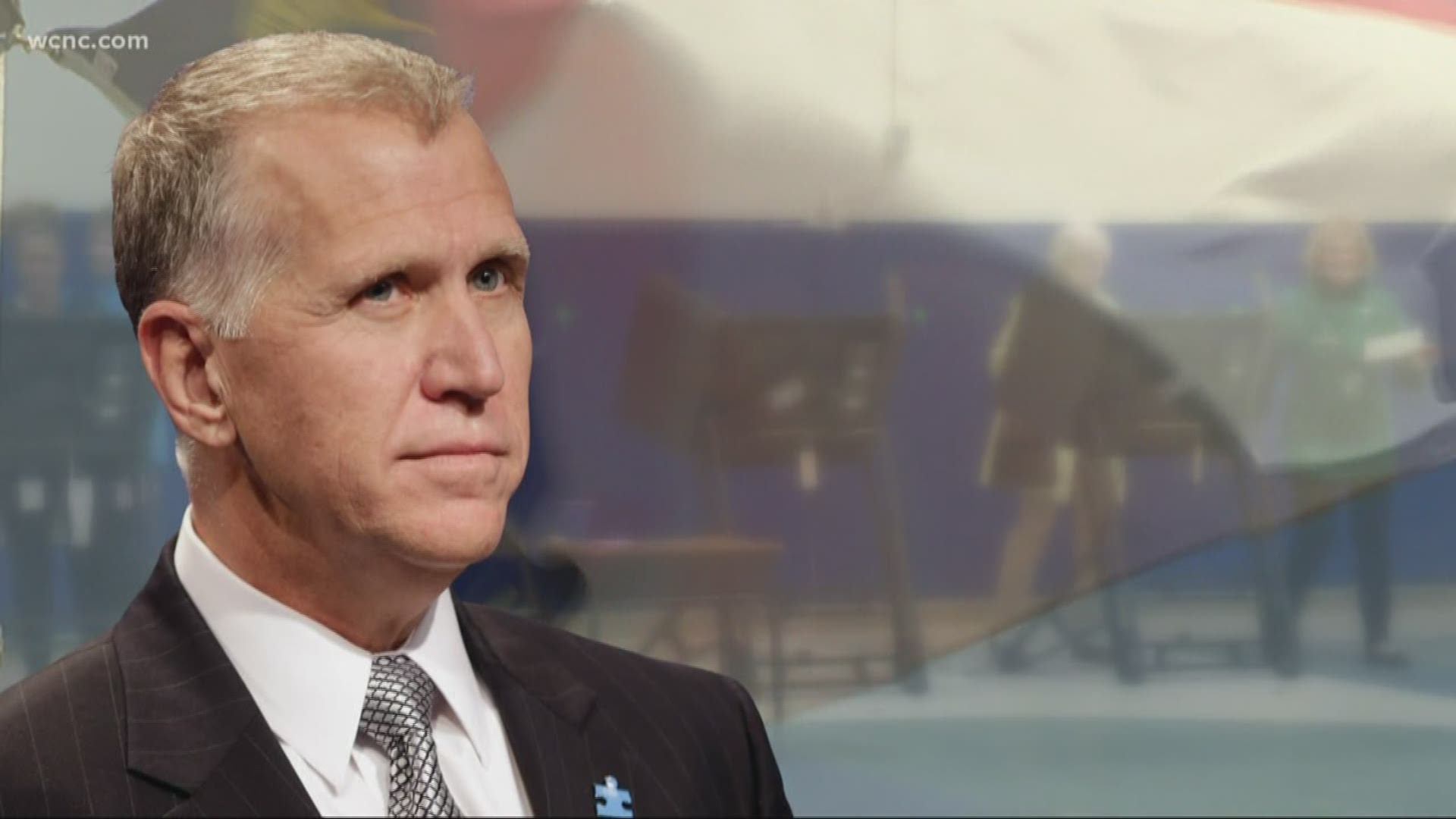 A poll out this month shows 31 percent of respondents approve of the way Senator Tillis is handling his job. 35 percent disapproved.