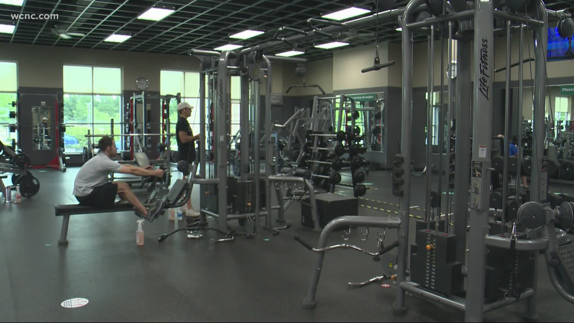 WCNC went behind the scenes to see how YMCA locations in Charlotte are keeping people safe as they reopen for the first time in around six months.