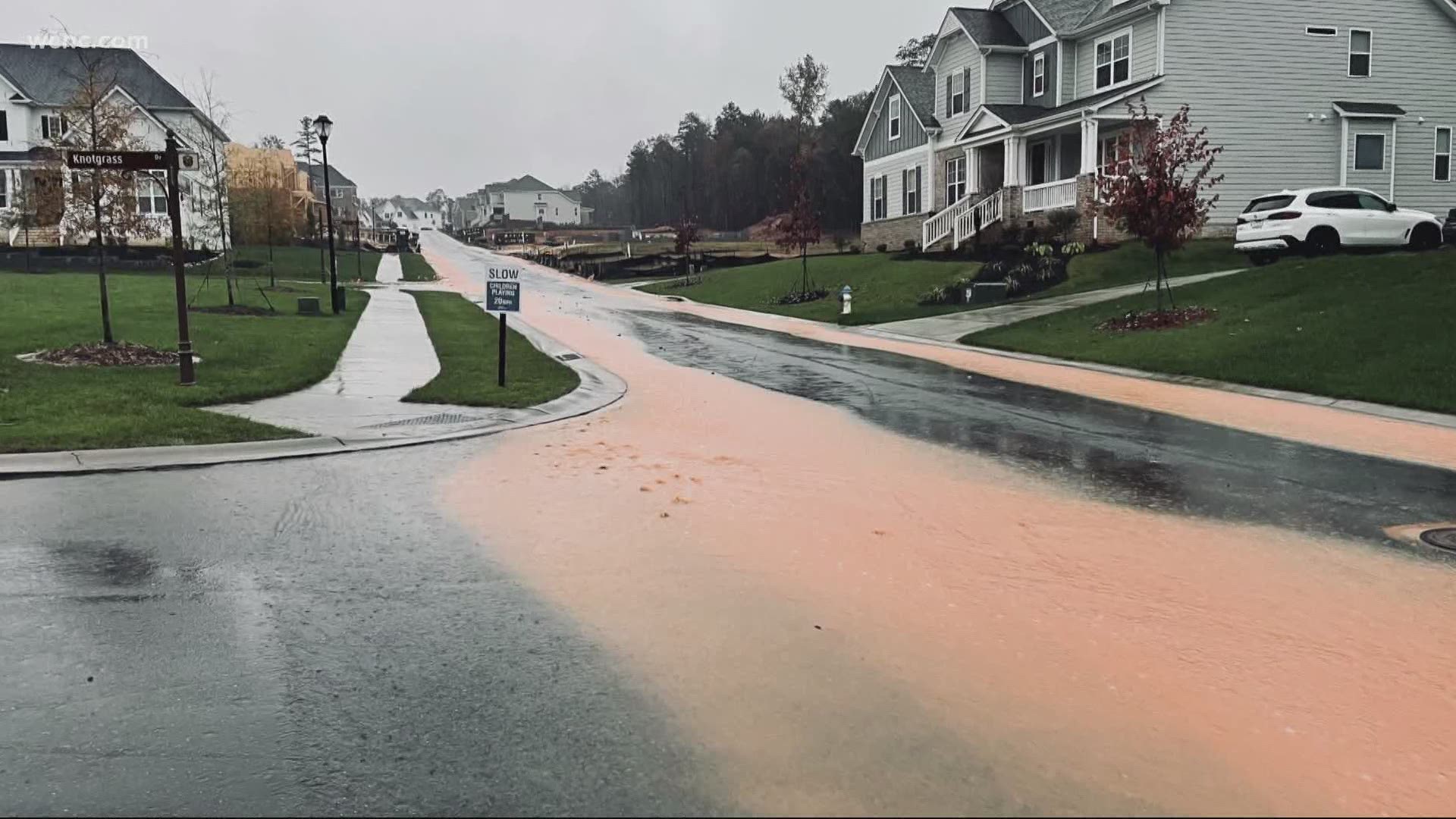 Neighbors in a Fort Mill neighborhood say they are tired of the flooding when it rain, and they are blaming the builder for improper drainage.
