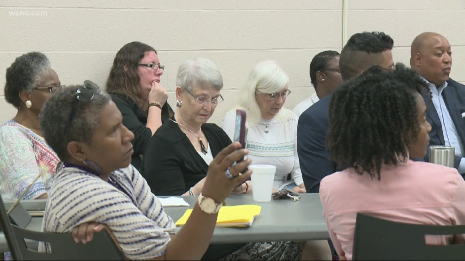 Community leaders discuss CMS Superintendent