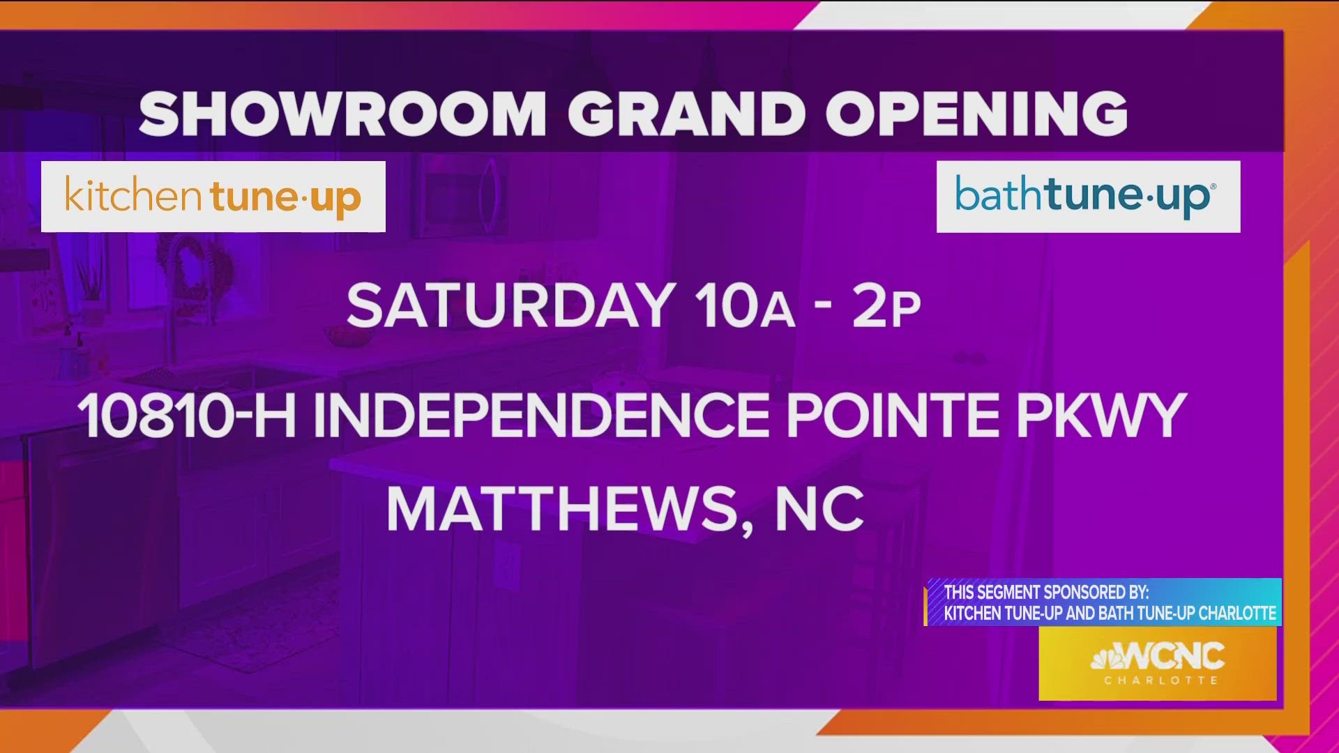 Kitchen Tune Up and Bath Tune Up Charlotte are celebrating their grand opening this weekend