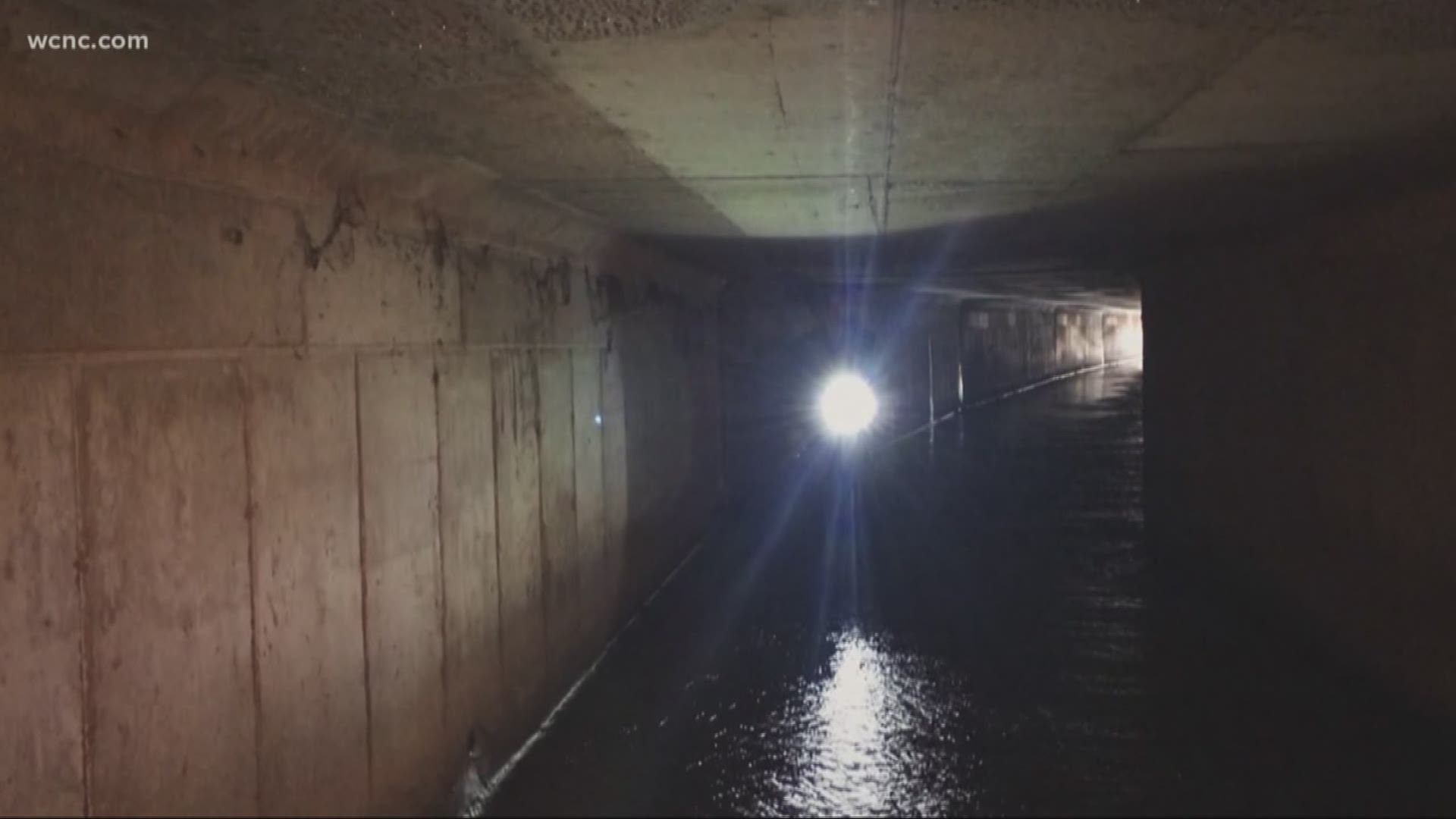 A massive network of underground storm water tunnels are meant to prevent flooding by funneling rainwater, but someone with bad intentions could create another kind of disaster.