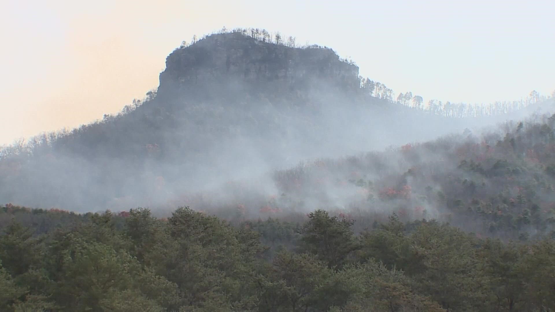 An urgent warning from area fire officials: The brush fire danger is real, and windy, bone-dry conditions across the Carolinas are making it more dangerous.