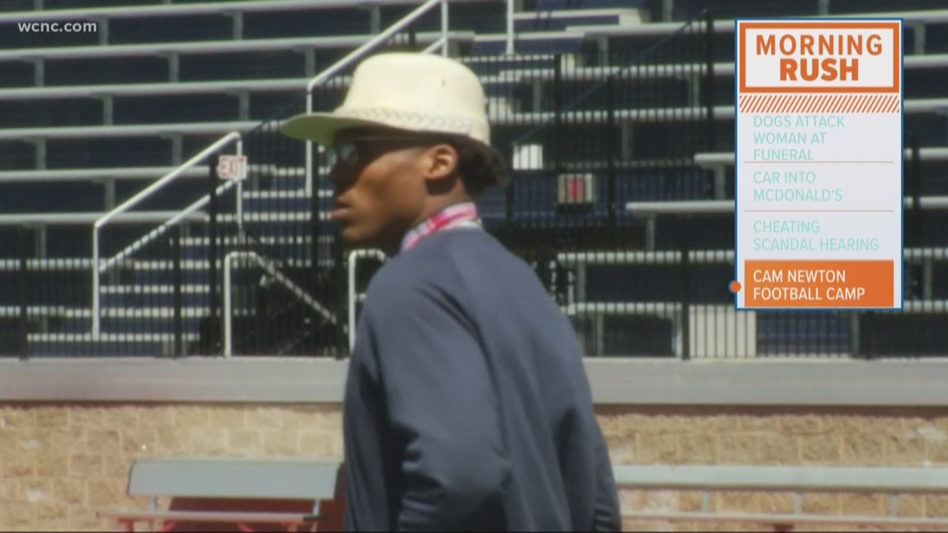 Panthers quarterback Cam Newton announced that he will be hosting a football camp in Savannah, Georgia this summer featuring 24 high school teams from across the Peach State.