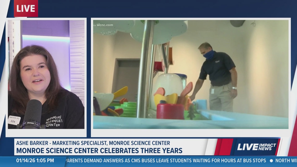 Monroe Science Center celebrates third anniversary