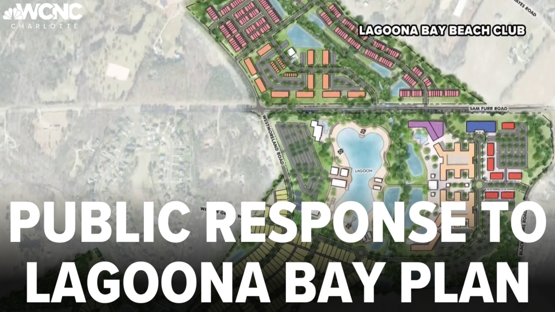Neighbors in Huntersville are not sold on a plan to bring a beach to the middle of the city.