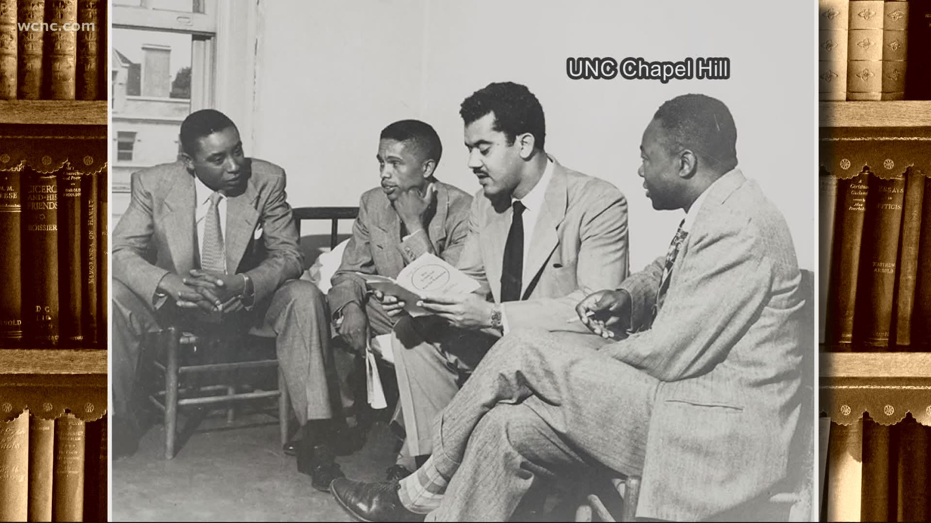 In 1951, five Black men enrolled in the UNC-Chapel Hill School of Law after a court order said the school must accept Black students.