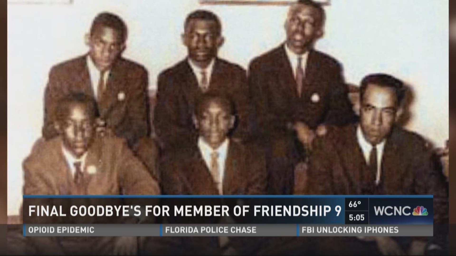Friendship 9's Clarence Graham laid to rest