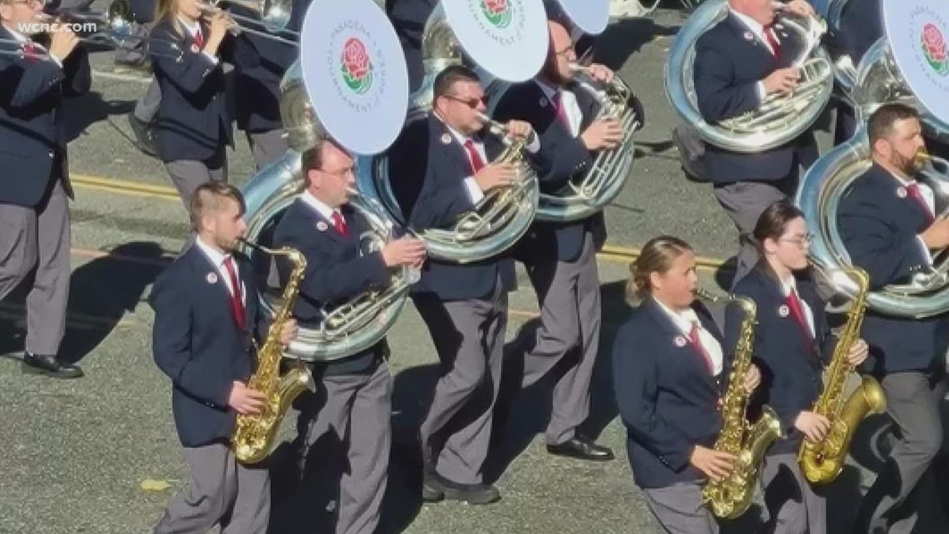 James Turner works at South Pointe High School and recently had the opportunity to march in the Rose Parade on Saturday, Jan. 1, in California.