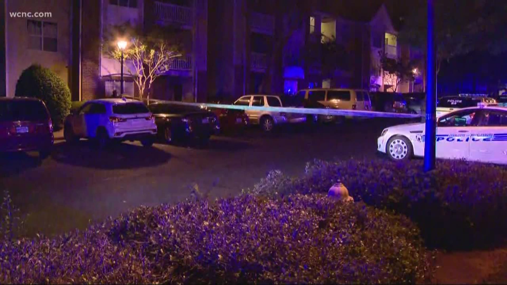 Police are searching for the gunman after a man was seriously injured in a shooting in east Charlotte Wednesday night.