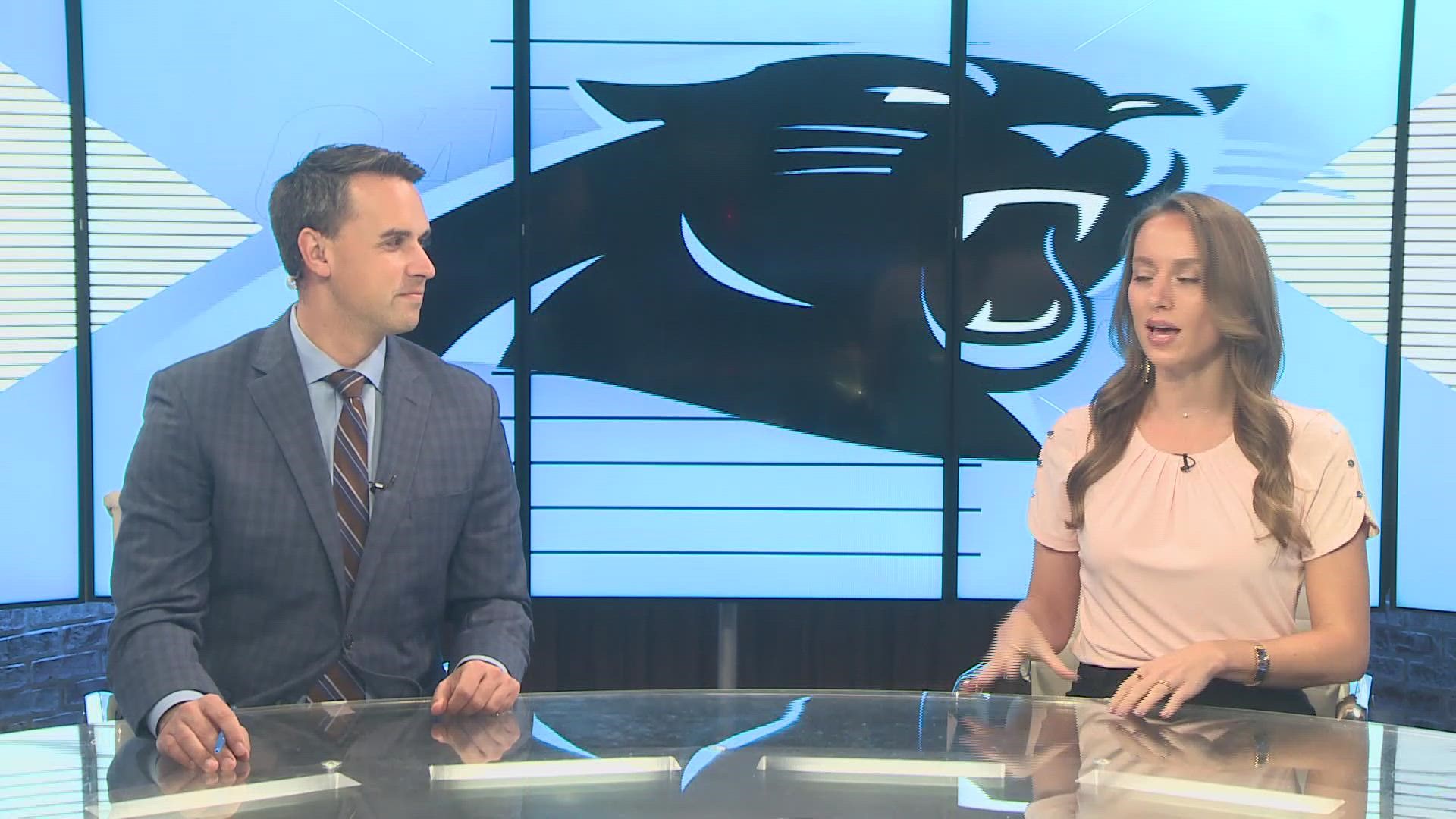 Nick Carboni and Ashley Stroehlein discuss the Carolina Panthers latest loss, Cam Newton's performance and if coach Matt Rhule is on the hot seat.
