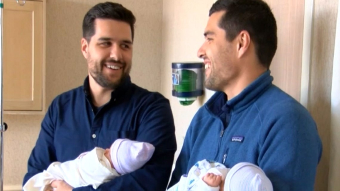 Oh, baby! Twin brothers babies on same day