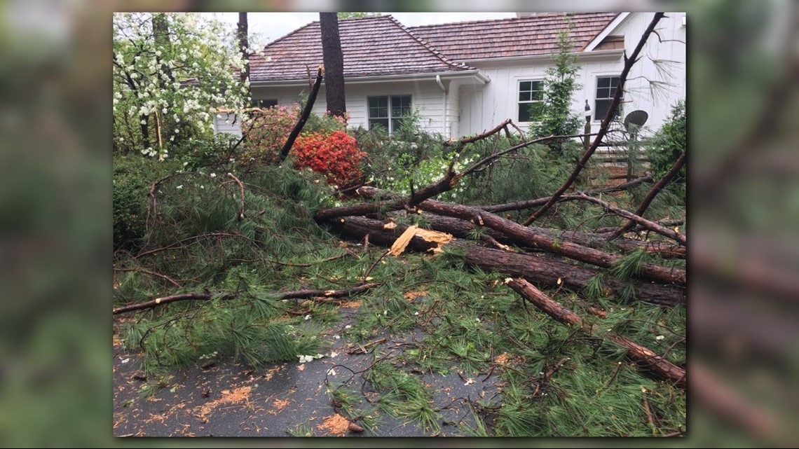Severe storms damage homes and buildings across the Carolinas | wcnc.com