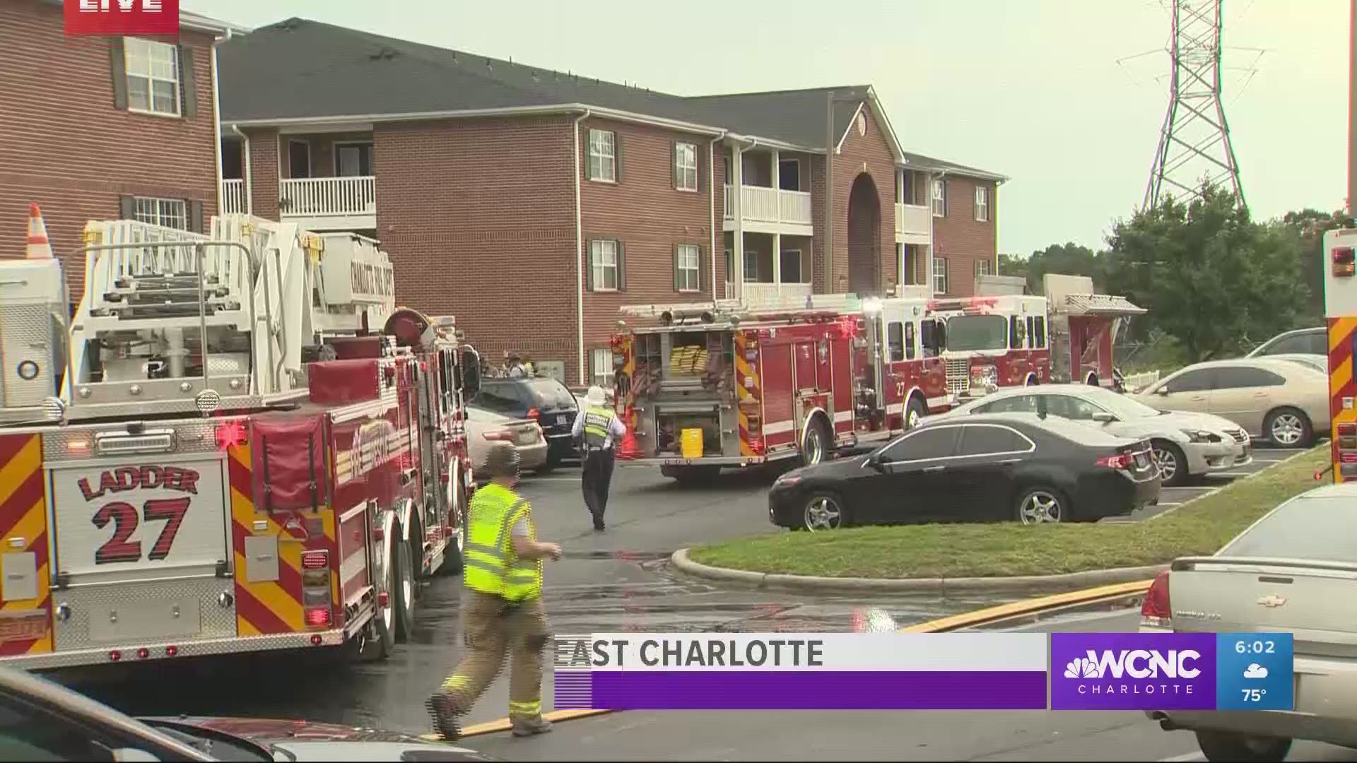 Charlotte Fire Department Responds To Apartment Fire | Wcnc.com