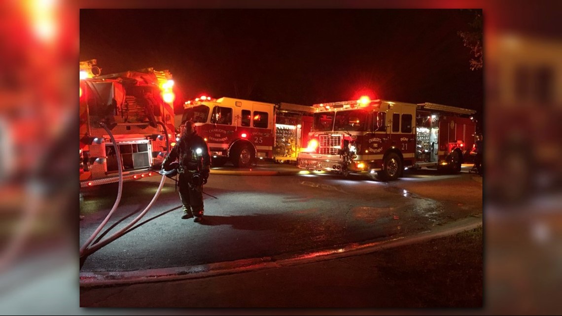 1 dead after house fire in northwest Charlotte, estimated 95K in