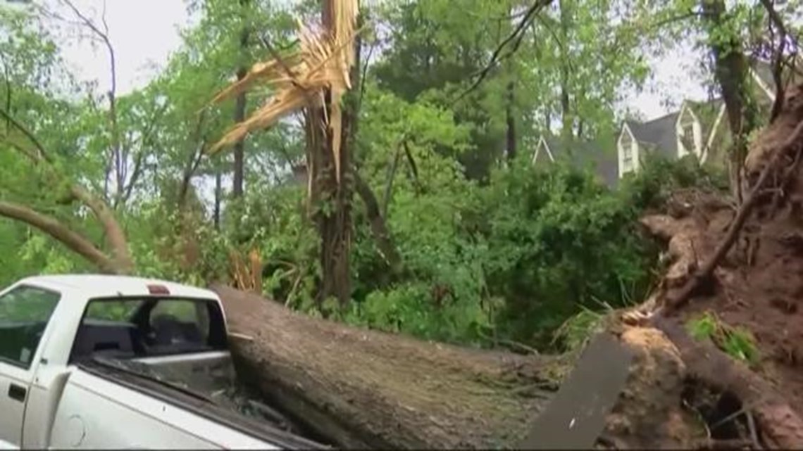 Fallen trees creating a real danger to homes, buildings | wcnc.com