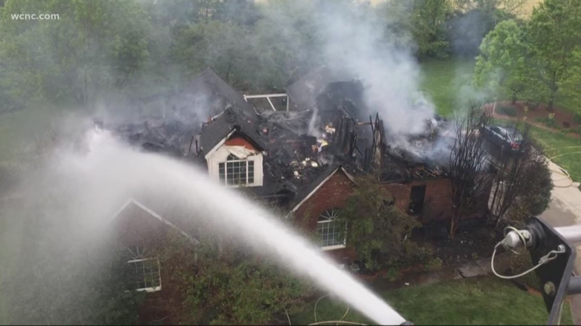 Car ignites destructive house fire