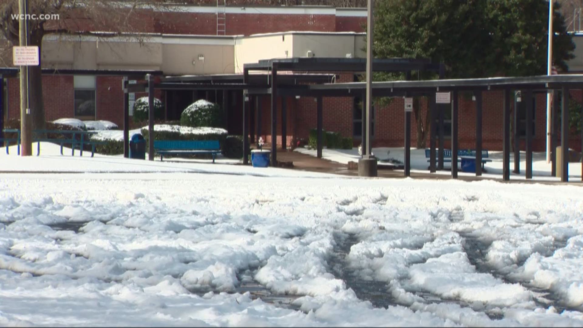Charlotte-Mecklenburg Schools officials say the safety of all students is the driving factor in their decision to delay classes for Tuesday, December 11.