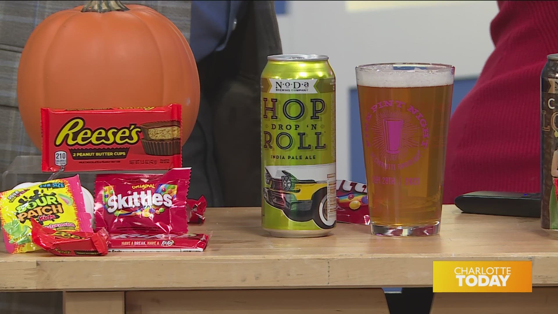 Noda Brewing Company created a list of their beers with candy to go with it