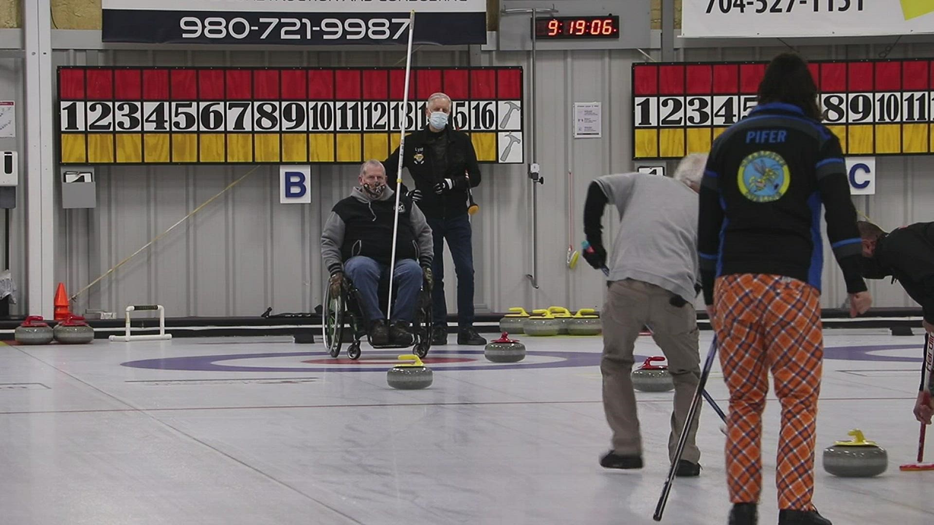 Kristen Conrad, like many other people at home, was watching the 2010 Olympics in Vancouver and said curling caught her attention.