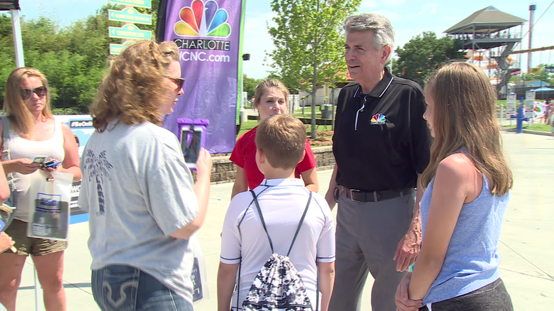 NBC Charlotte's morning team visits Carowinds