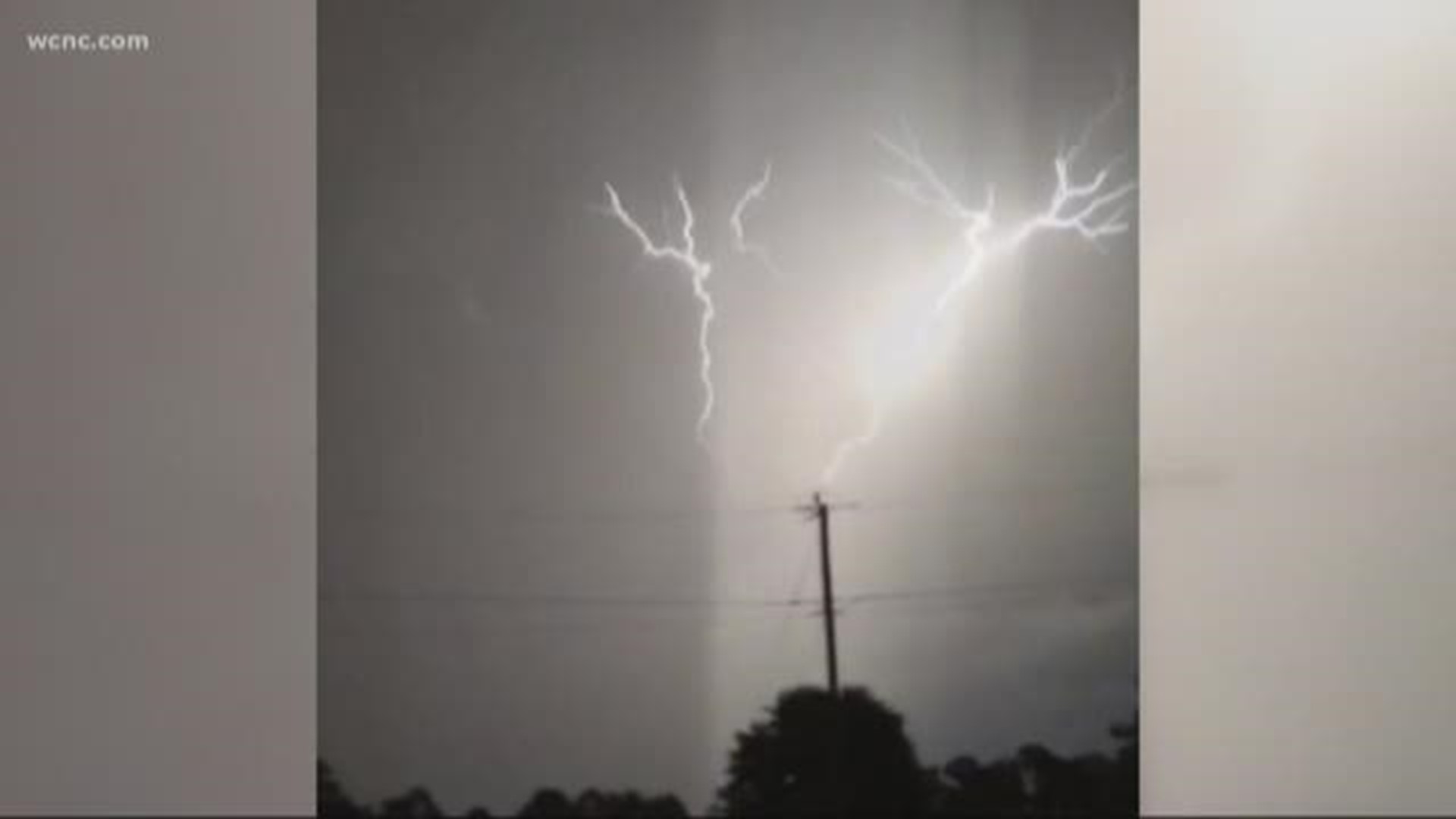 Strong storms down trees, causing power outages across the Charlotte ...