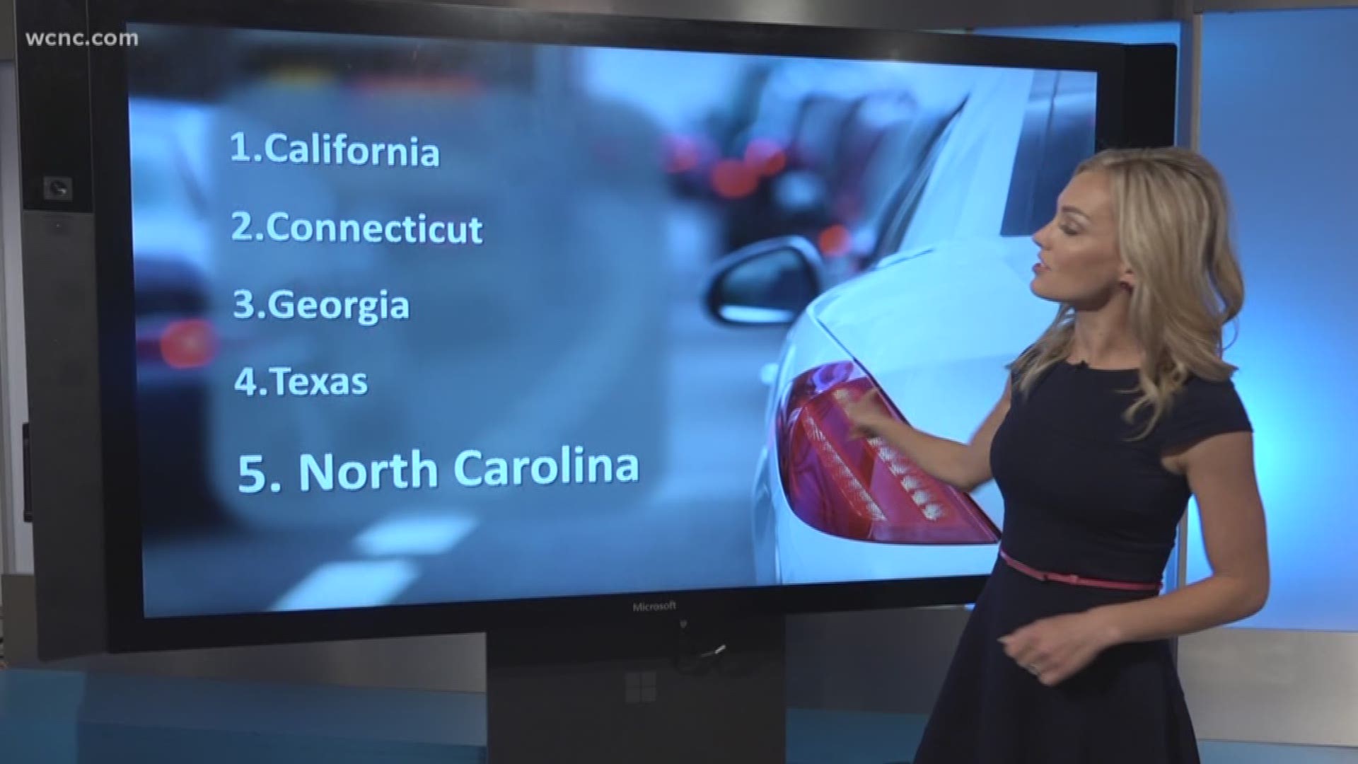 A new study from GasBuddy.com says North Carolina is home to some of the most aggressive drivers in America.