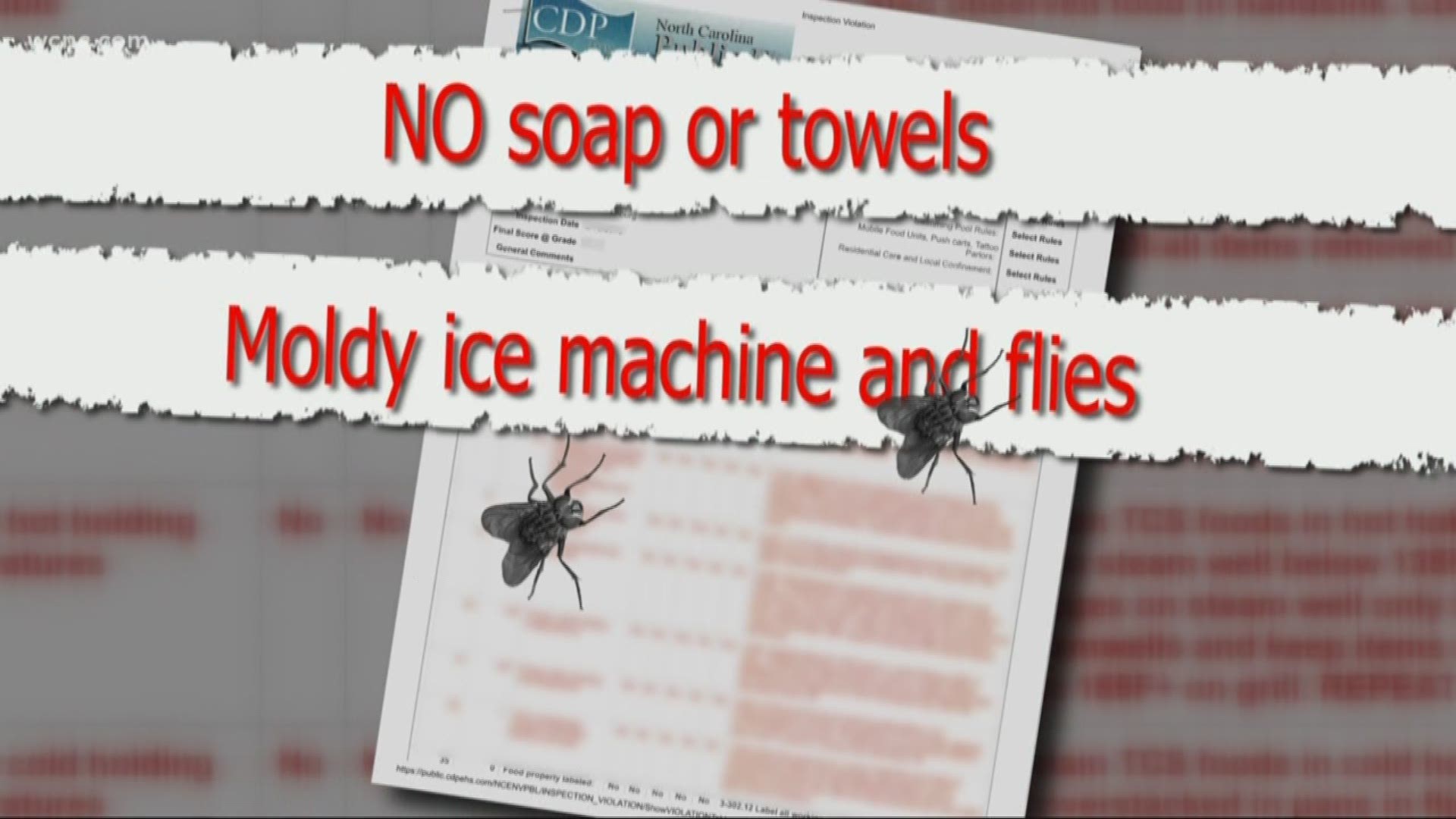 Mold and mildew inside ice cream machine on this week's restaurant