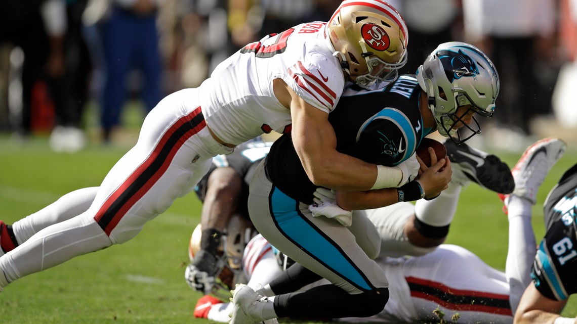 Grading the Panthers' loss to the San Francisco 49ers