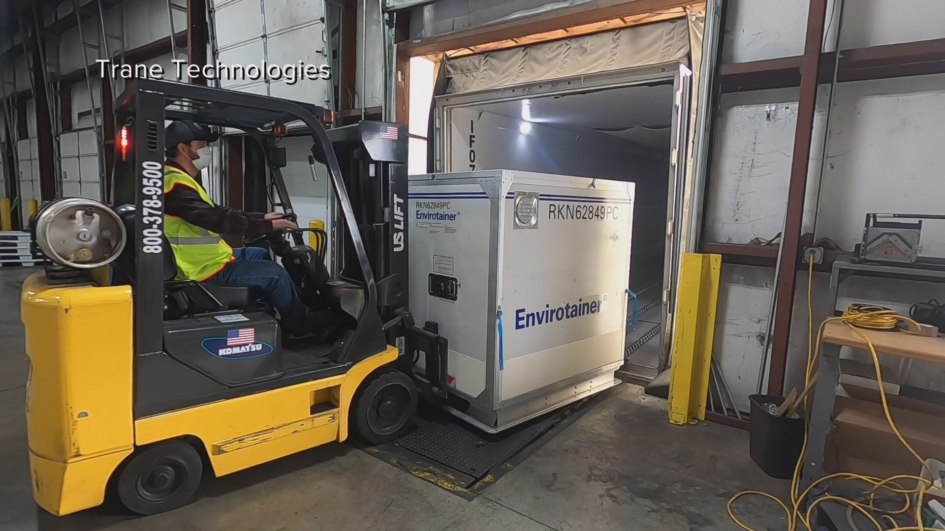 Thermo King, a brand of Davidson-based Trane Technologies, will be one piece of the logistical puzzle of transporting the vaccine from manufacturer to hospital.